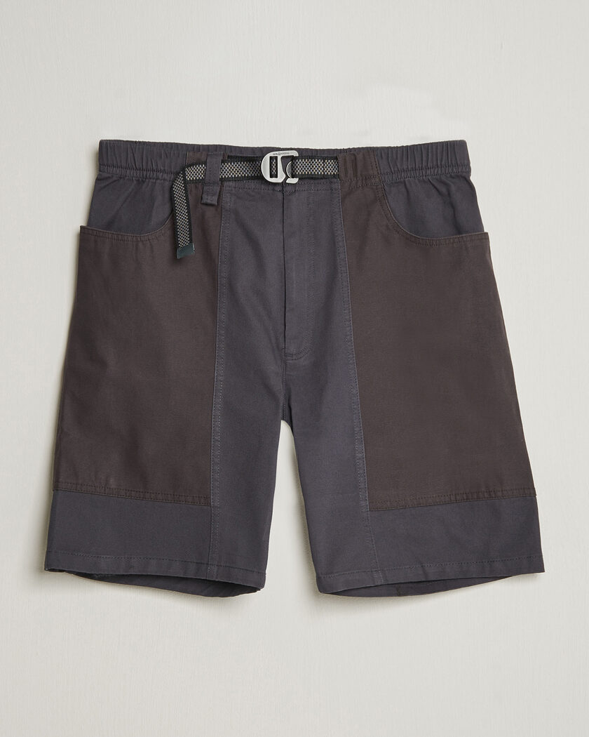 Sail Racing Breeze Blocked Cotton Twill Shorts Dark Steel Blue – Blå