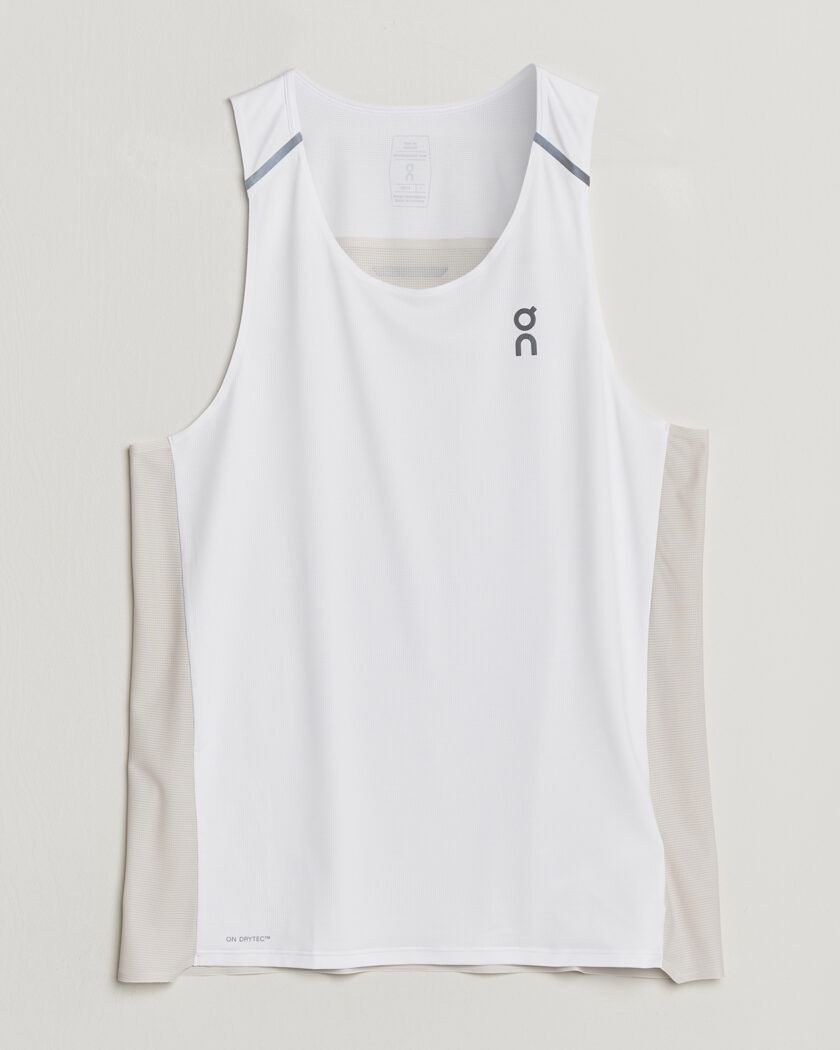 On Performance Tank  White/Silver – Flerfarvet