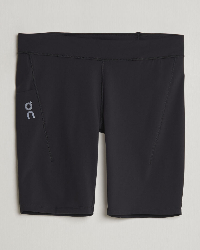 On 8 Inch Performance Tights Black – Sort