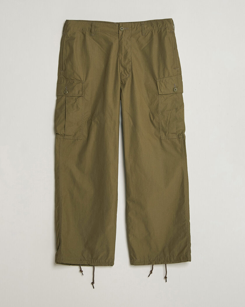 C.P. Company Microreps No Peach Loose Fit Cargo Pants Sand