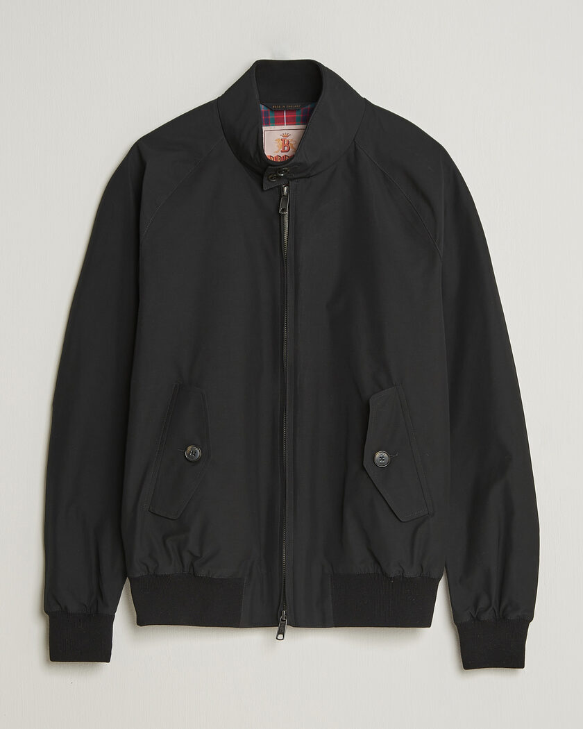 Baracuta G9 Original Harrington Jacket Black – Sort