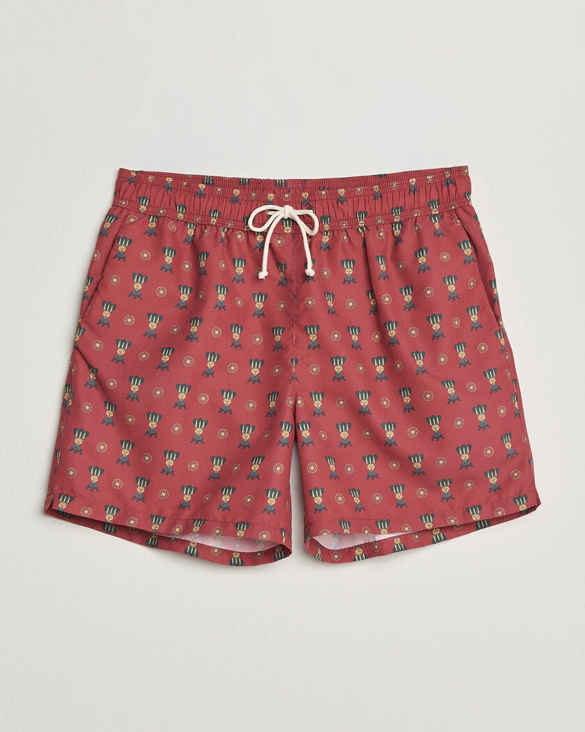 Ripa Ripa Printed Swimshorts Red – Rød
