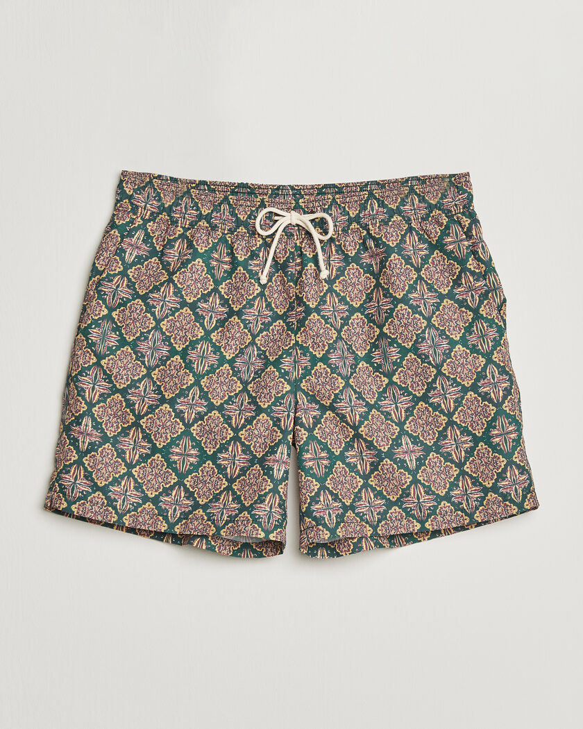 Ripa Ripa Printed Swimshorts Green/Red – Grøn