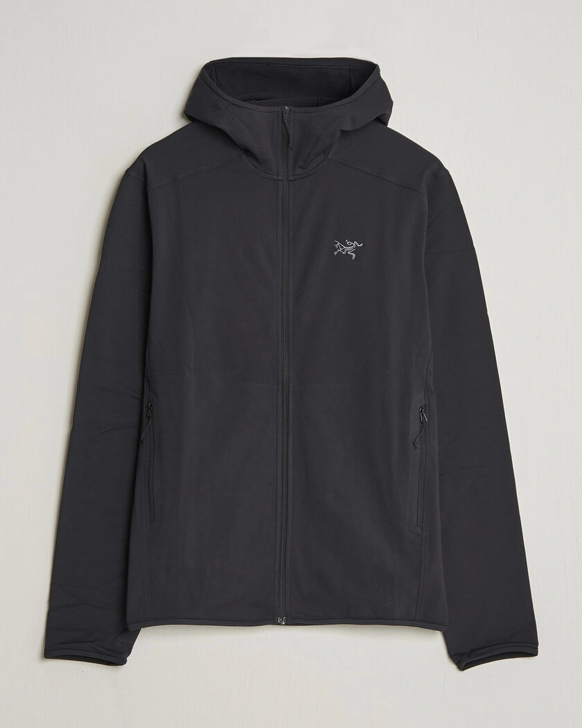 Arc'teryx Kyanite Lightweight Full Zip Hoodie Black – Sort