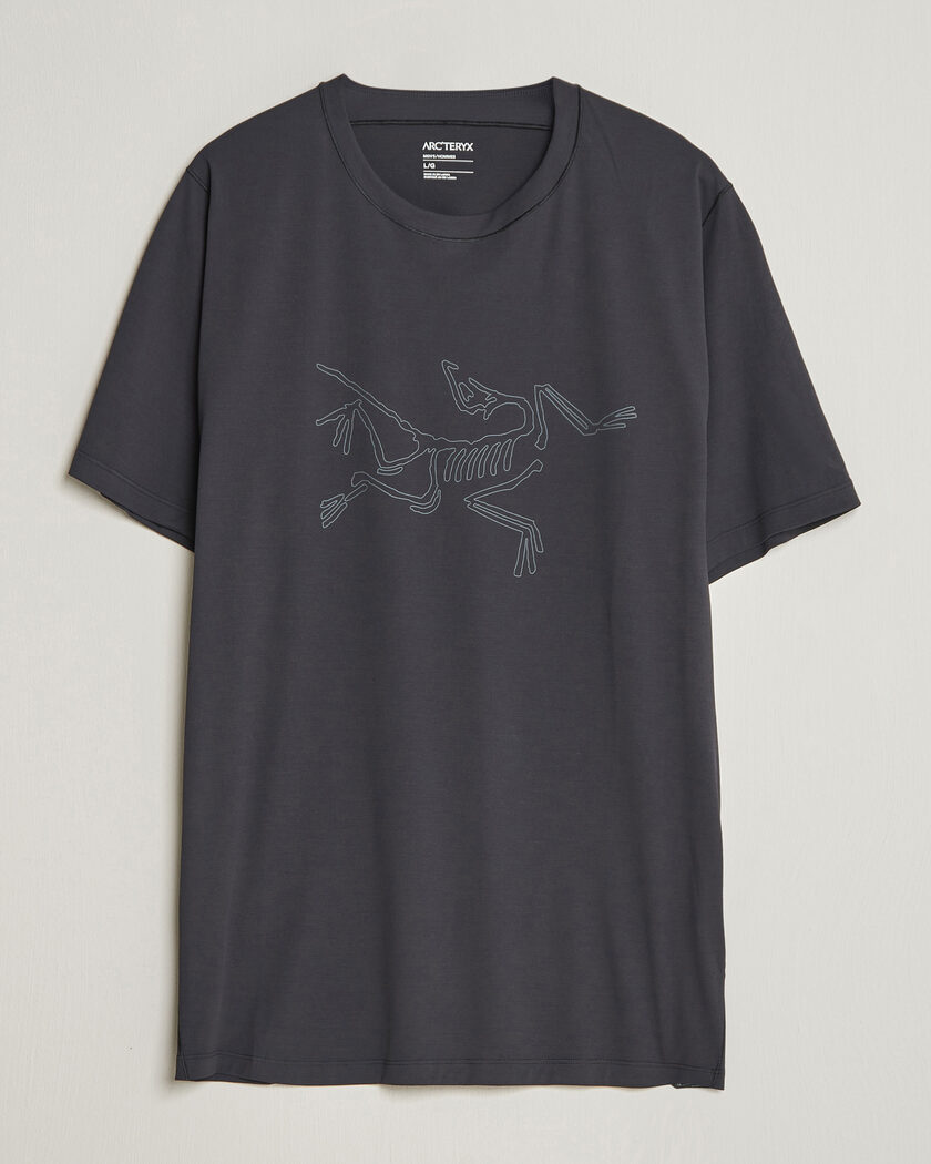 Arc'teryx Cormac Bird Logo Crew Neck T-Shirt Black – Sort
