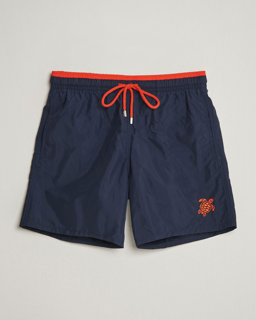 Vilebrequin Moka Swimshorts Marine/Rouge – Blå
