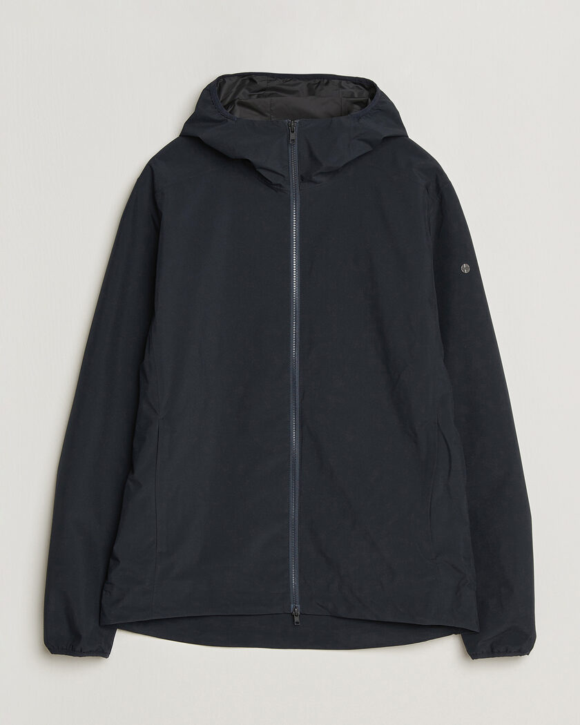 Scandinavian Edition Hood II Waterproof Jacket Midnight Blue – Blå