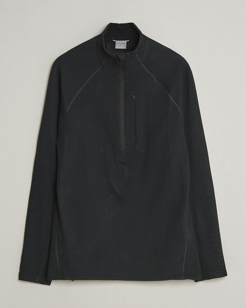 Houdini Pace Flow Half Zip True Black – Sort