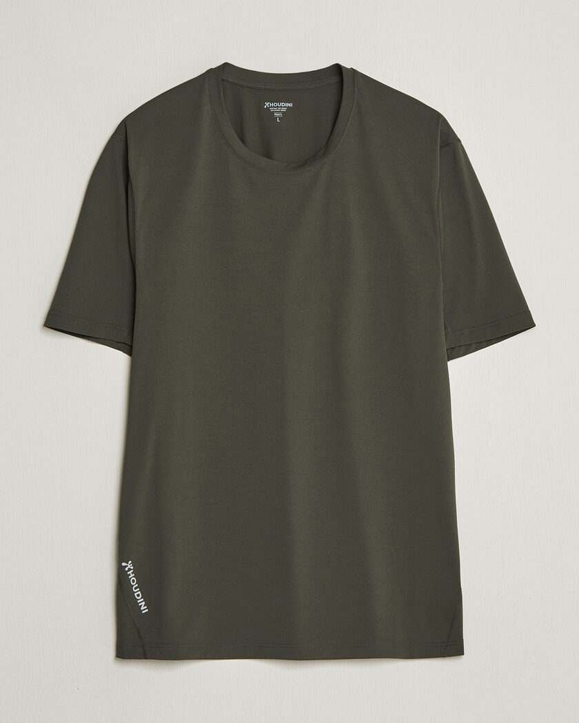 Houdini Pace Air T-Shirt Green Illusion – Grøn