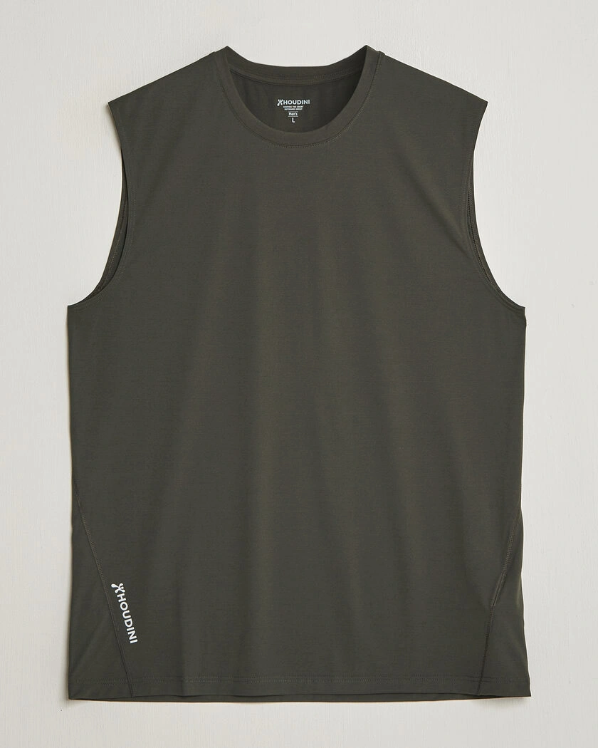 Houdini Pace Air Tank Green Illusion – Grøn