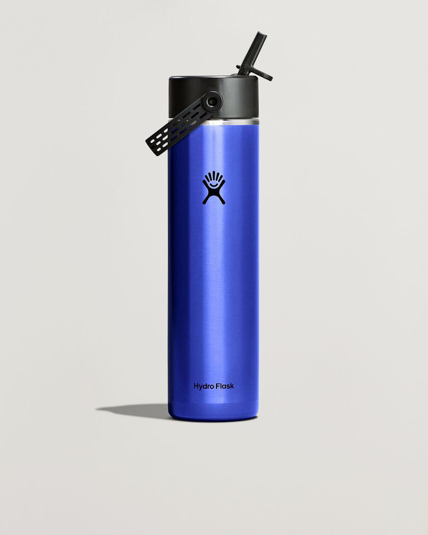 Hydro Flask Lightweight Flex Straw 24oz Bottle Sapphire Blue – Blå