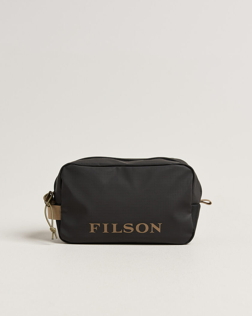 Filson All Weather Travel Pack Black – Sort