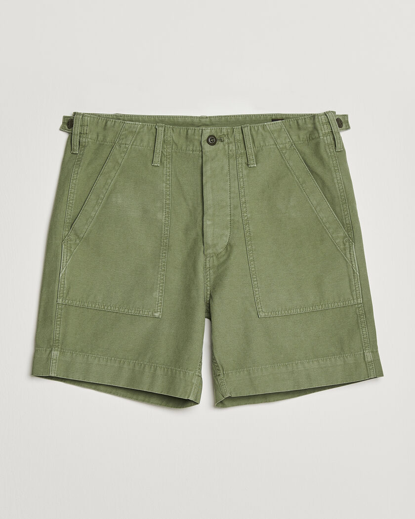 Filson Field Cargo Shorts Washed Fatigue Green – Grøn