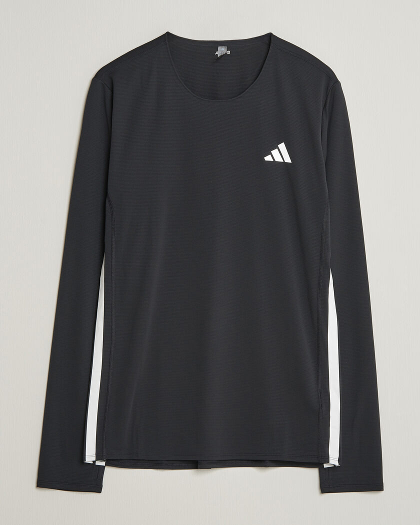adidas Performance ADIZERO Running Long Sleeve T-Shirt Black – Sort