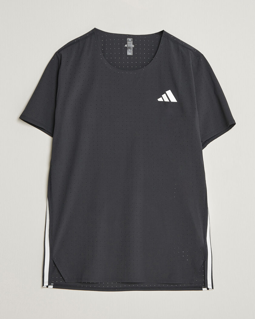 adidas Performance ADIZERO Running T-Shirt Black – Sort