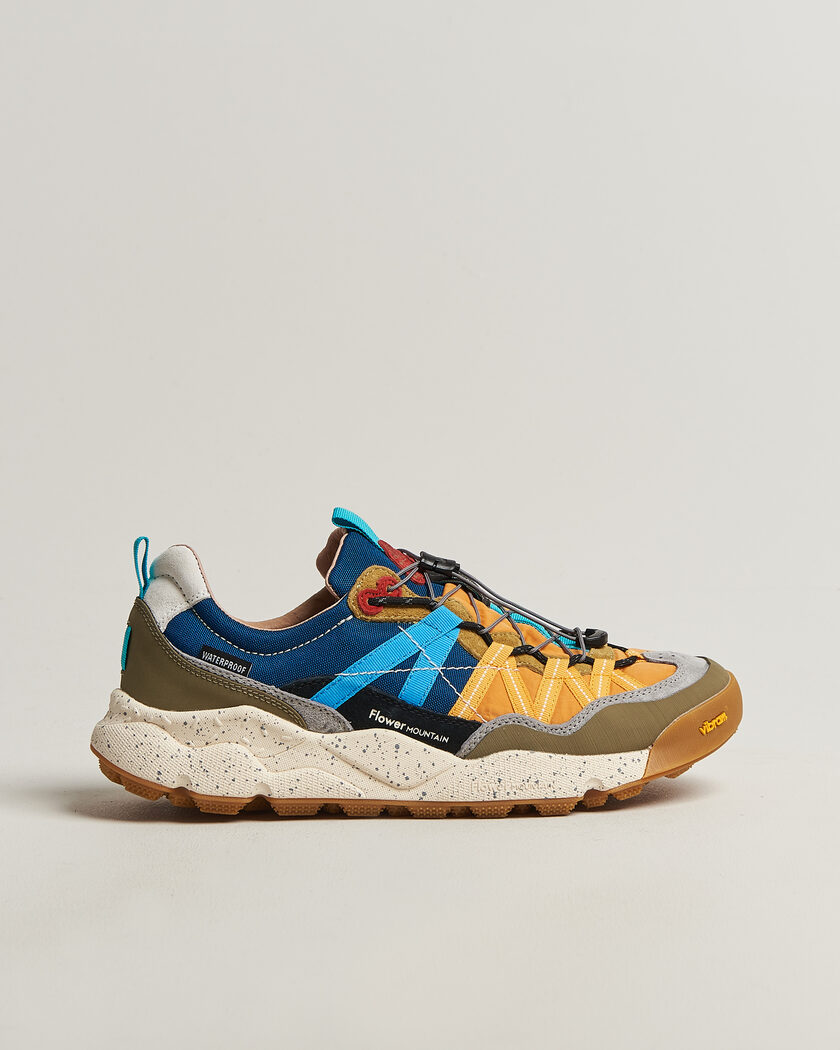 Flower Mountain Iwano 2 Suede/Nylon Trail Sneaker Multi – Flerfarvet