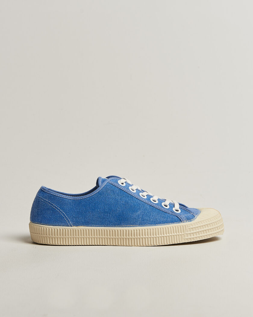 Novesta Star Master Washed Organic Cotton Sneaker Blue – Blå