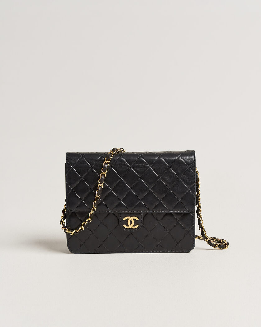 Chanel Pre-Owned Single Flap Bag Black – Sort