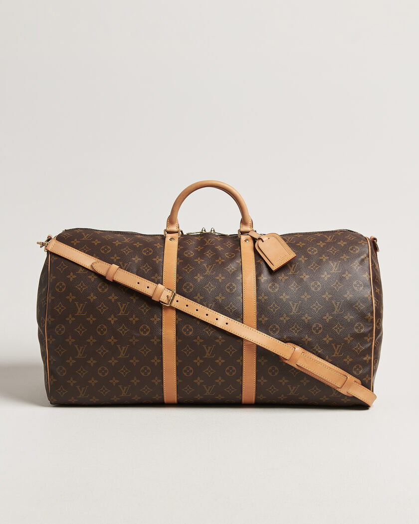 Louis Vuitton Pre-Owned Keepall Bandouliére 60 Monogram – Brun
