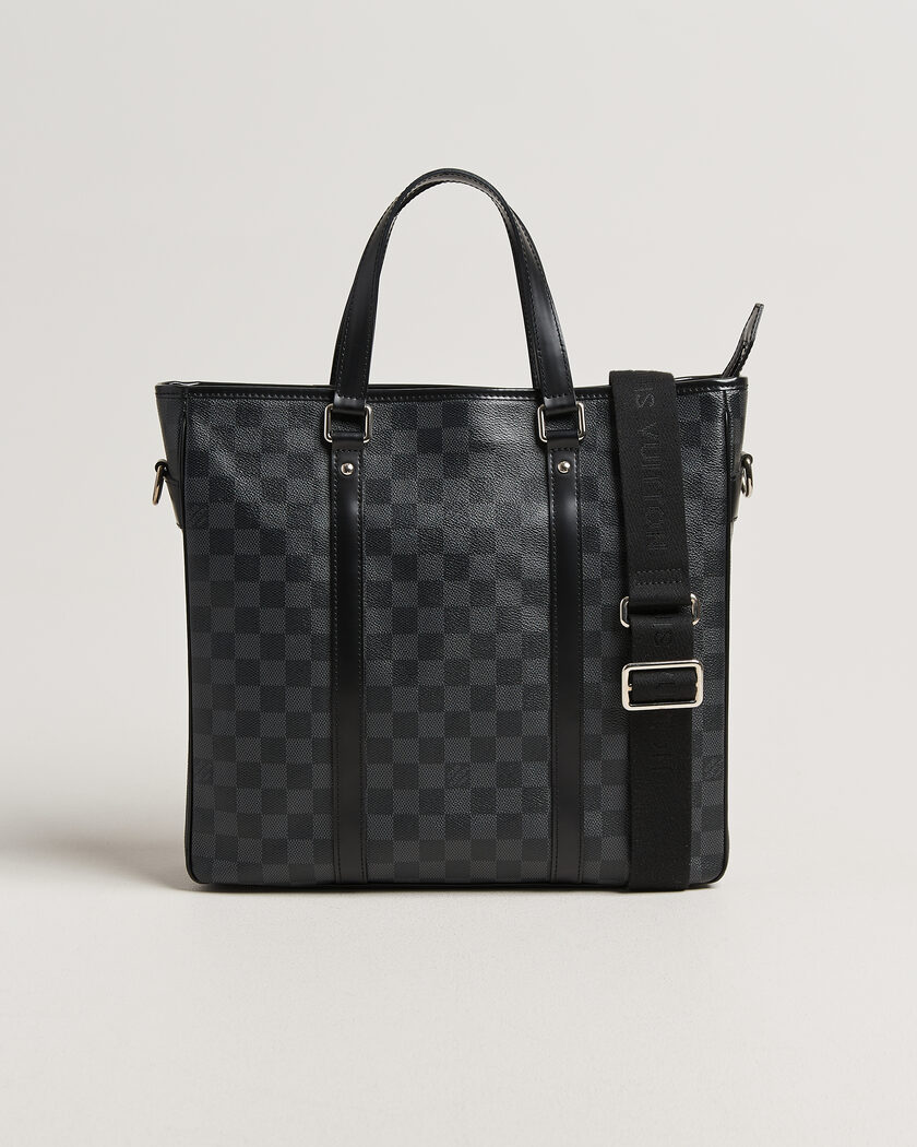 Louis Vuitton Pre-Owned Tadao Tote bag PM Damier Graphite – Grå