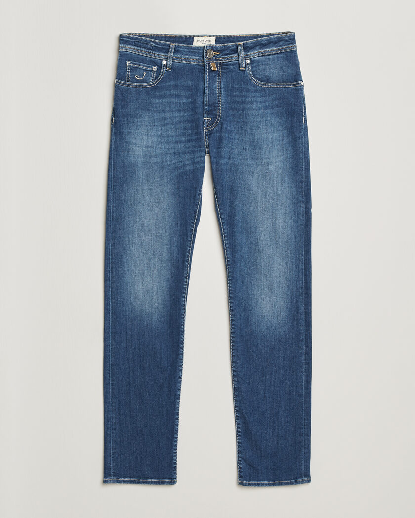 Jacob Cohën Bard Slim Fit Super Stretch Jeans Light Vintage – Blå