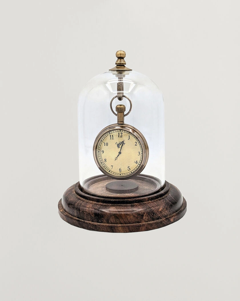 Authentic Models Bell Jar Clock