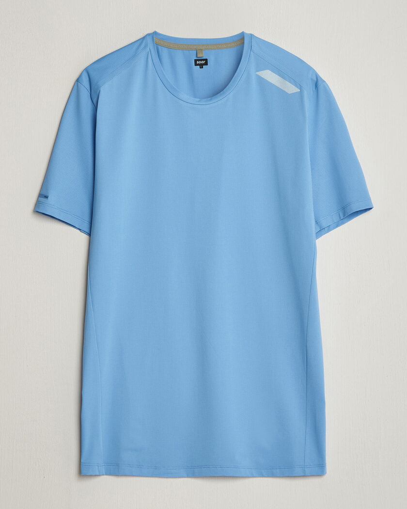 SOAR Running Tech Tee Blue – Blå