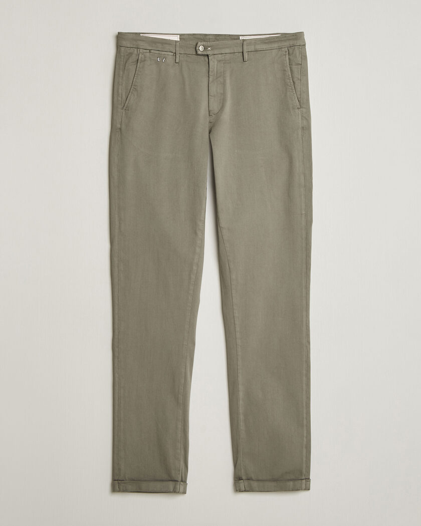 Tramarossa Luis Superstrech Cotton Chino Aloe – Grøn