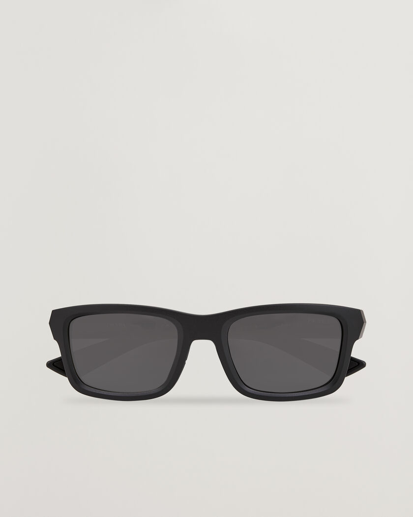 Prada Linea Rossa 0PS B10S Sunglasses Matte Black – Sort
