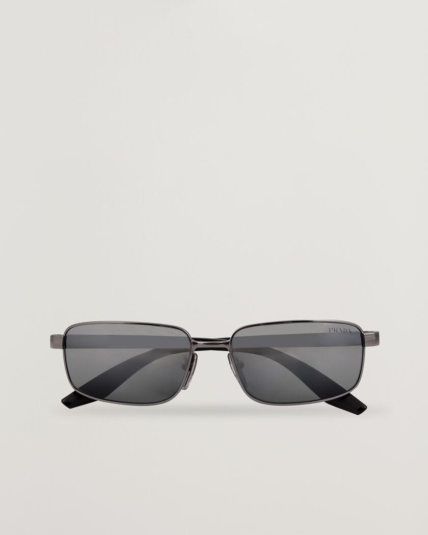 Prada Linea Rossa 0PS B54S Sunglasses Metal Grey – Grå