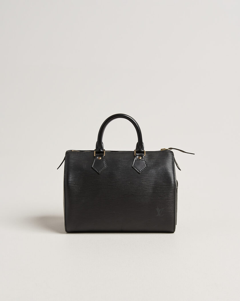 Louis Vuitton Pre-Owned Speedy 25 Epi Leather Black – Sort