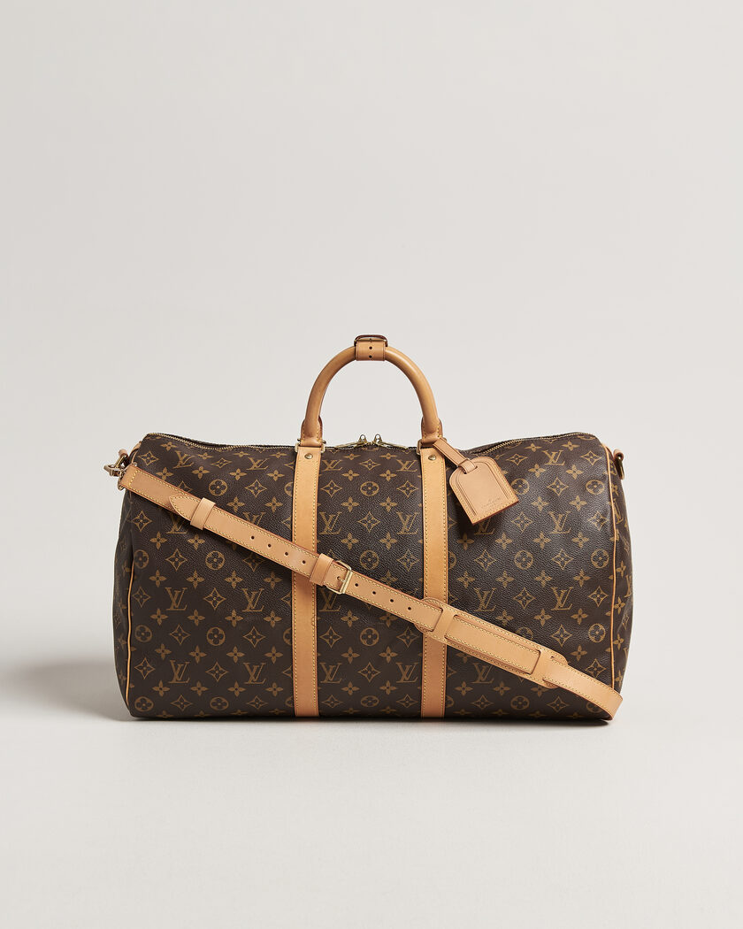 Louis Vuitton Pre-Owned Keepall Bandouliére 50 Monogram – Brun