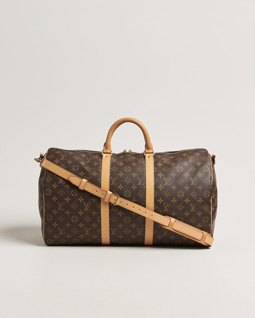 Louis Vuitton Pre-Owned Keepall Bandouliére 50 Monogram – Brun