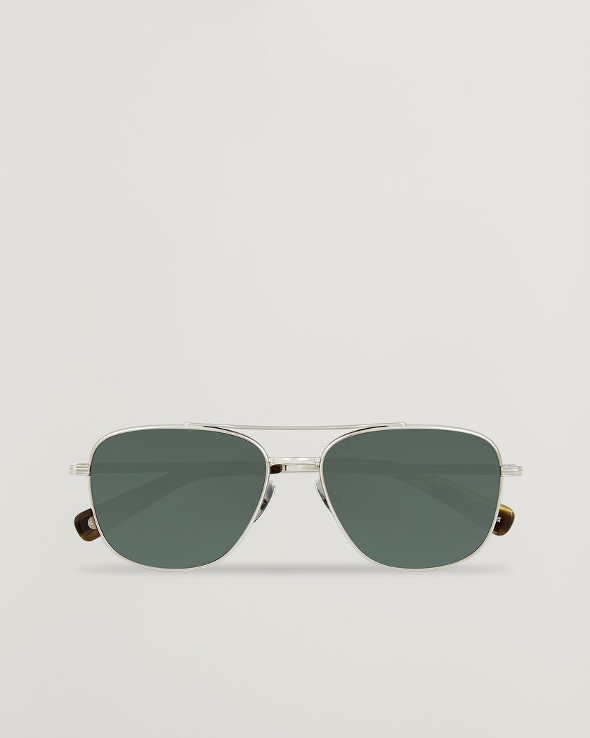 Garrett Leight El Capitan Sunglasses Silver – Sølv