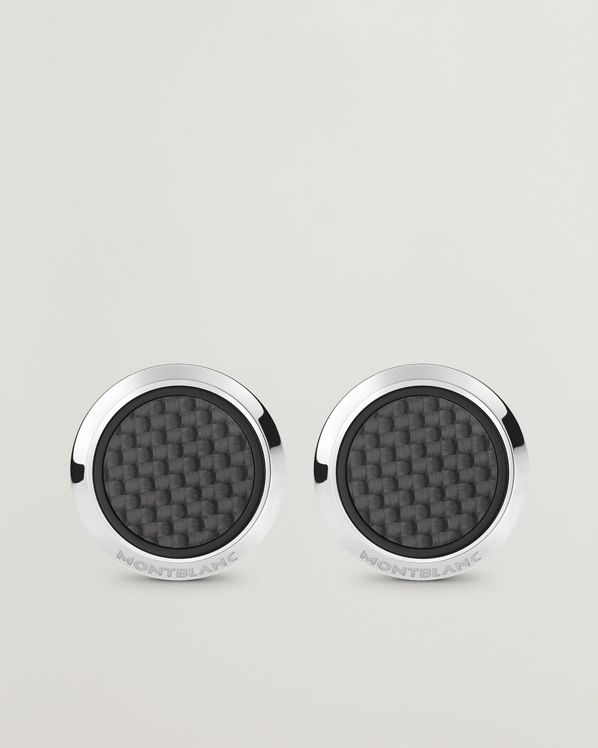 Montblanc Meisterstück Cufflinks Black Carbon – Sort