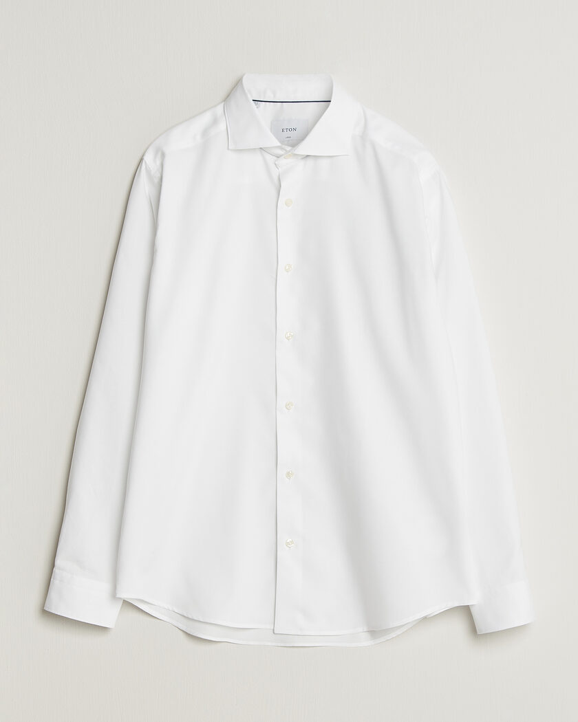 Eton Casual Fit Signature Oxford Shirt White – Hvid