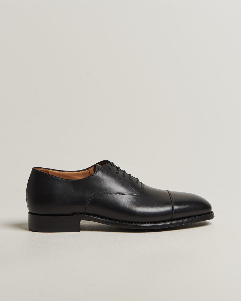 Myrqvist Äppelviken II Oxford Black Calf – Sort