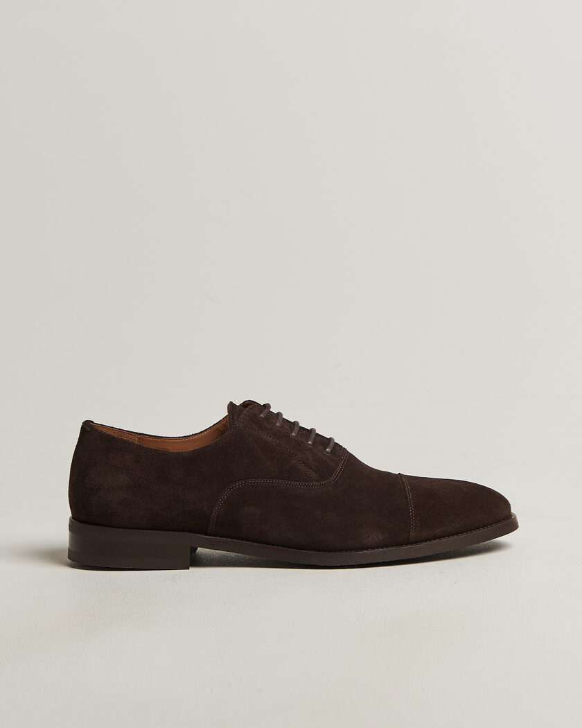 Myrqvist Vinterviken II Oxford Dark Brown Suede – Brun