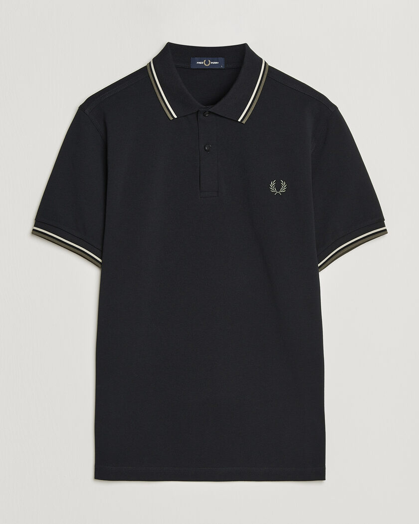 Fred Perry Twin Tipped Polo Shirt Black – Sort