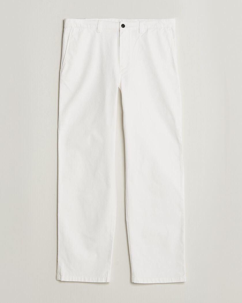 J.Lindeberg Devyn Cotton Twill Pants White – Hvid