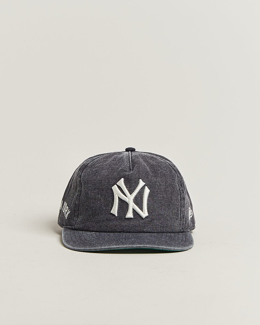 New Era 9Twenty Washed Cotton Cap Grey New York Yankees – Grå