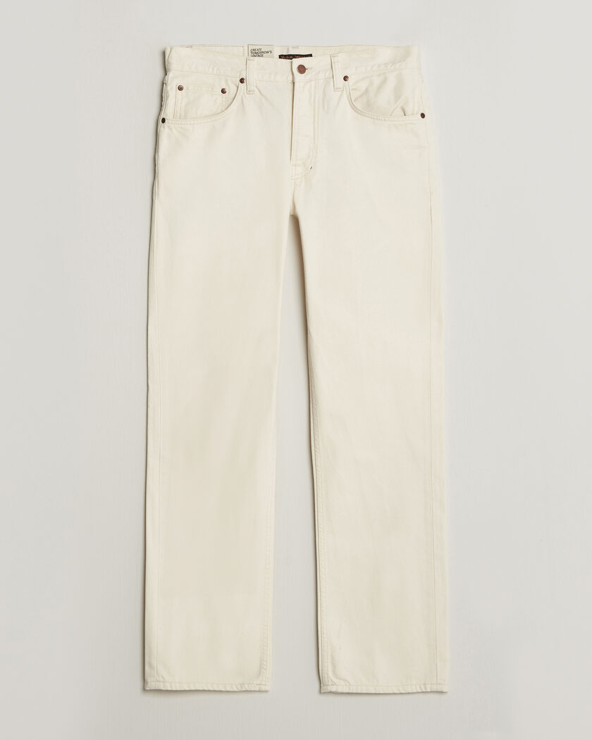 Nudie Jeans Rad Rufus Jeans Everivory – Hvid