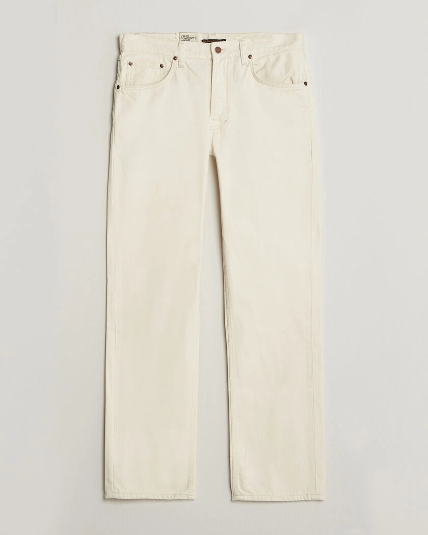 Nudie Jeans Rad Rufus Jeans Everivory – Hvid