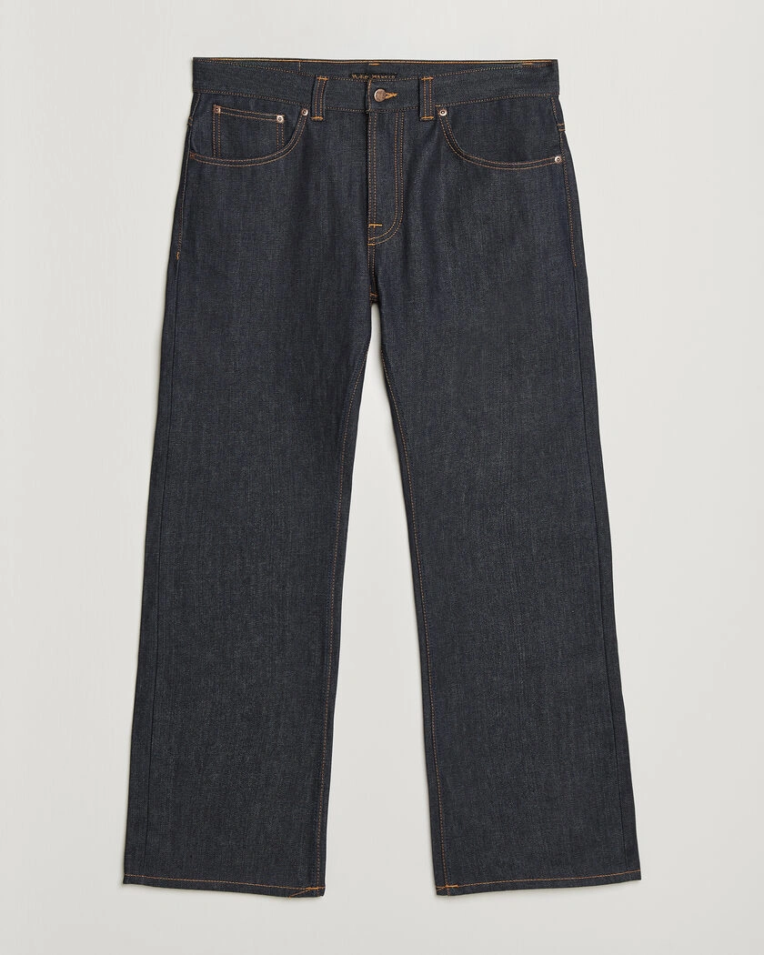 Nudie Jeans Regular Alf Jeans Dry One – Blå