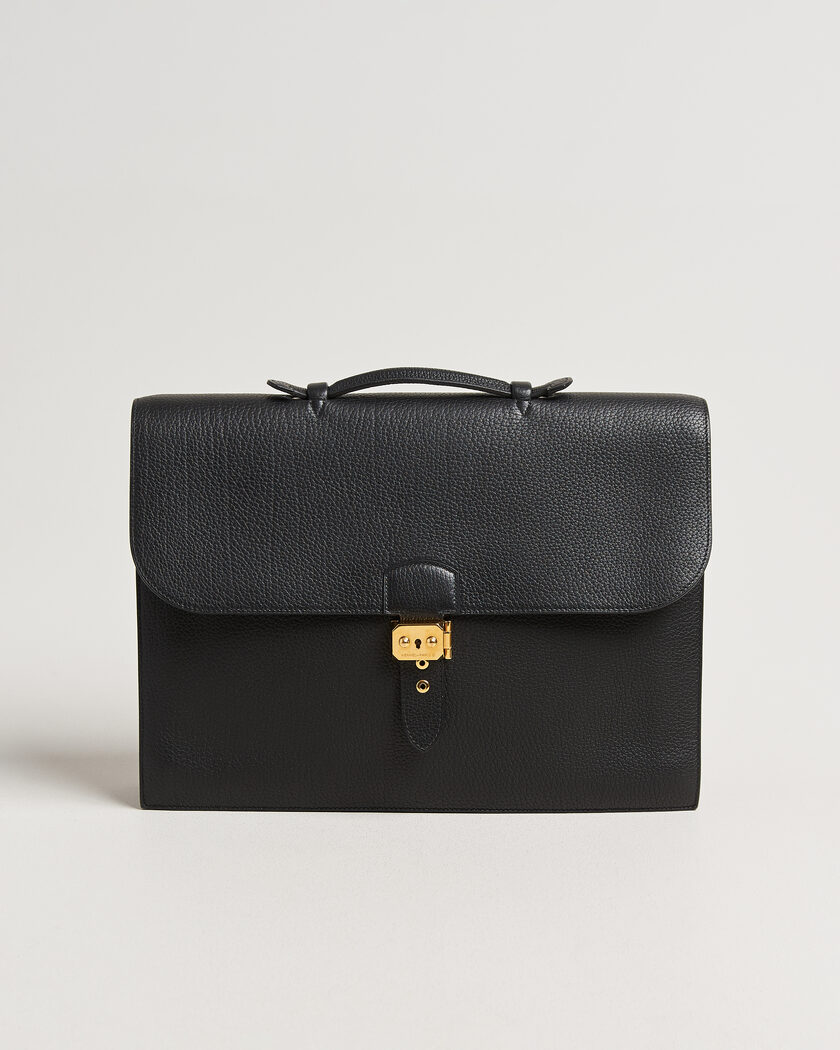 Hermès Pre-Owned Sac à Dépêches 41 Black – Sort