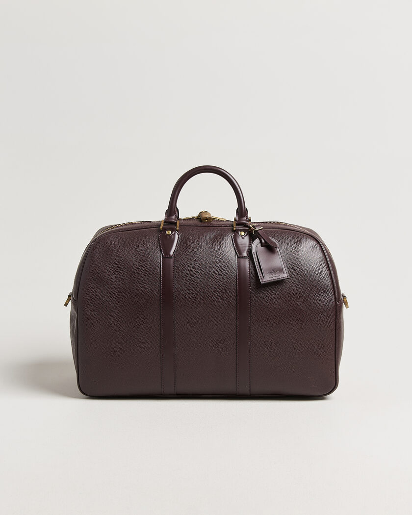 Louis Vuitton Pre-Owned Taiga Kendall Weekend Bag PM Burgundy – Rød