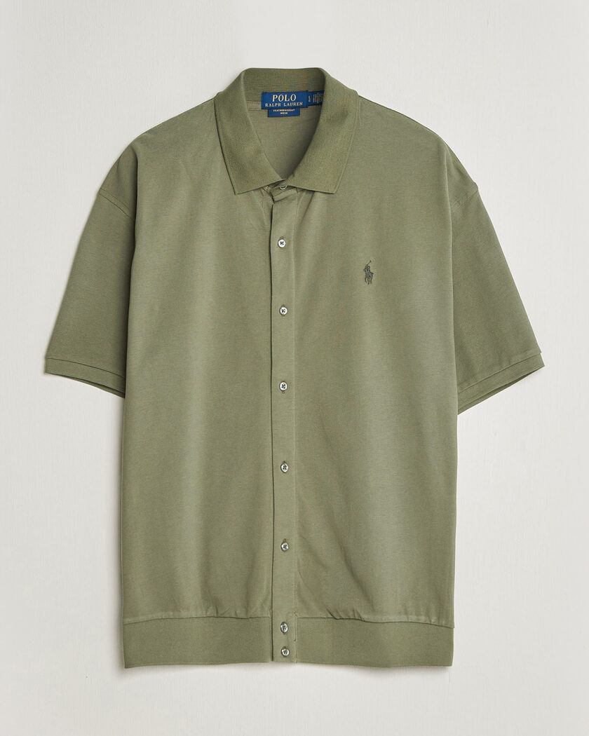 Polo Ralph Lauren Buttoned Polo Cruise Olive – Grøn
