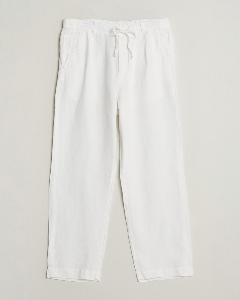 Polo Ralph Lauren Easy Fit Pleated Trousers Ceramic White – Hvid