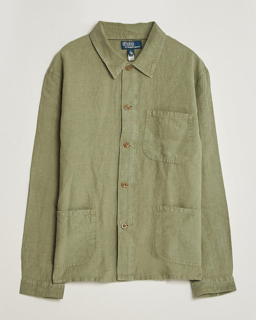 Polo Ralph Lauren Chore Unlined Field Jacket Sage Green – Grøn