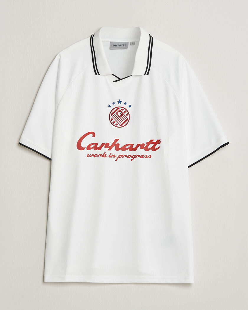 Carhartt WIP Terrace Football T-Shirt White – Hvid